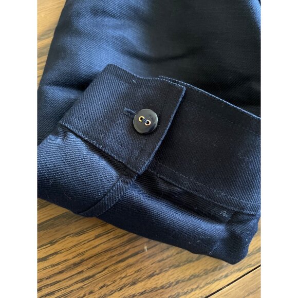 Emma James Navy Womens Wrinkle-Resistant Jacket & Pants Set Size 12 - Picture 10 of 16